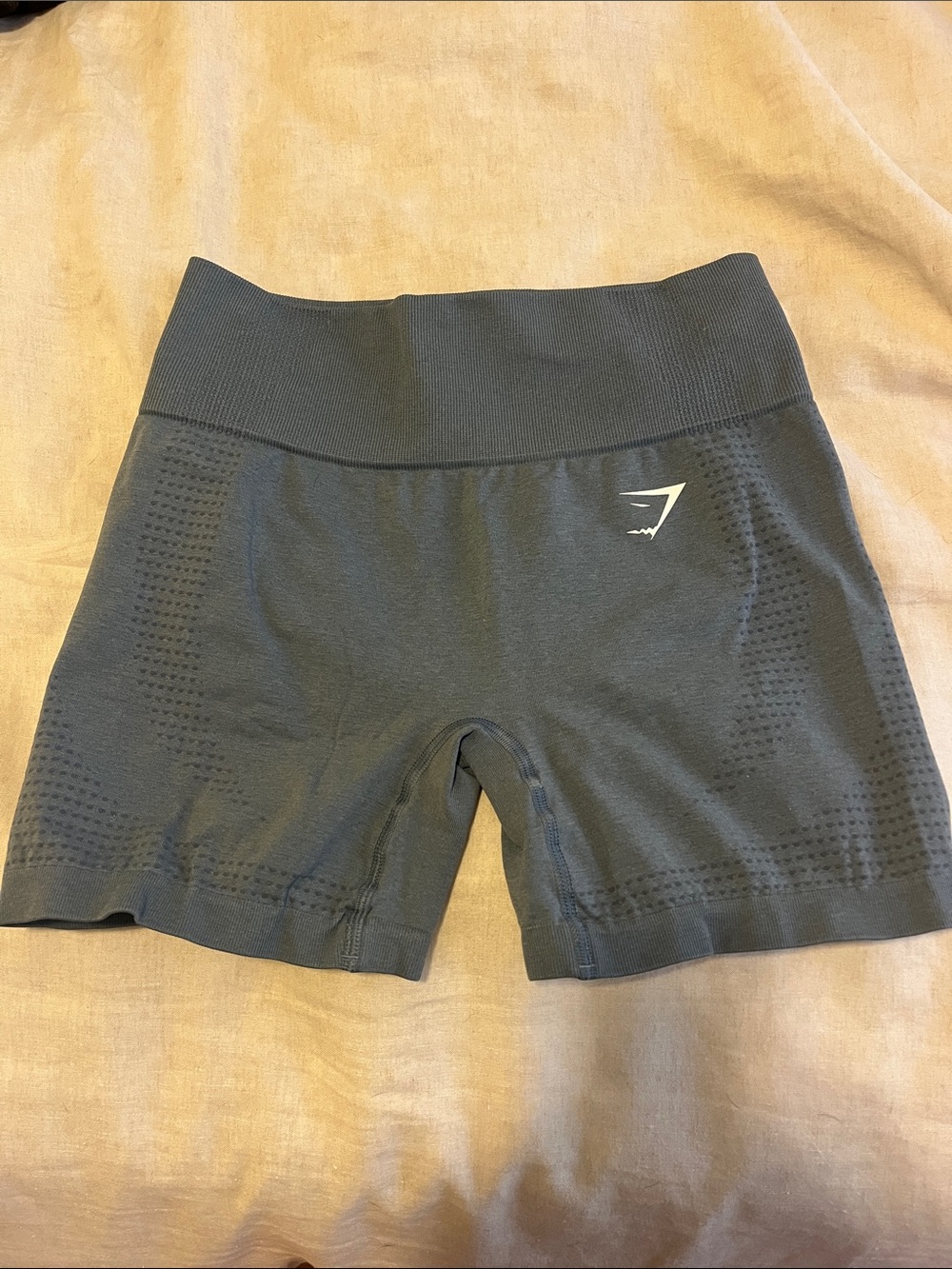 Gymshark Vital Seamless Shorts - Grey Marl